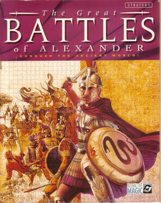 Front Cover for The Great Battles of Alexander (Windows)