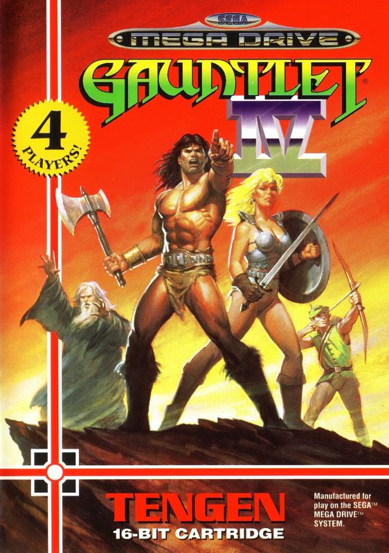 Front Cover for Gauntlet IV (Genesis)