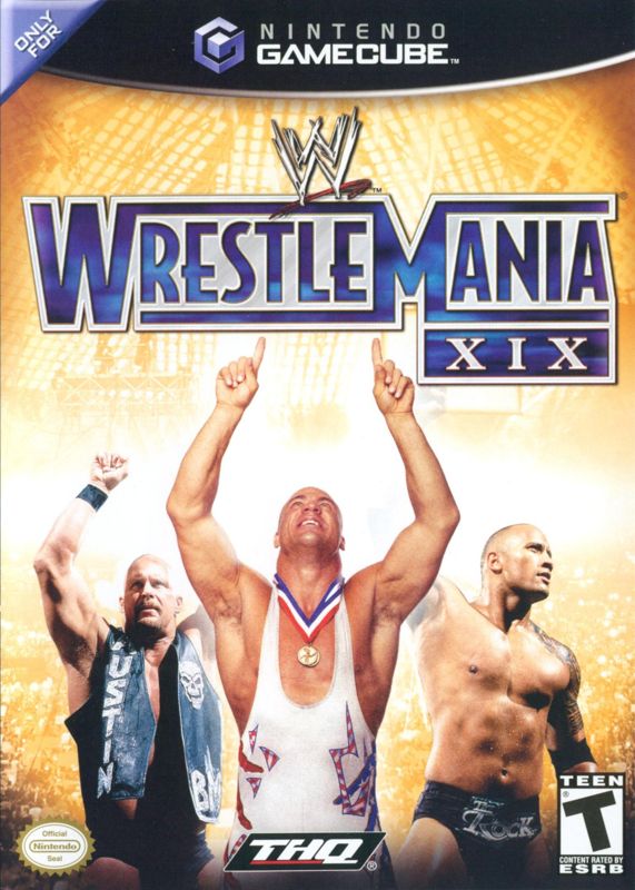 Front Cover for WWE WrestleMania XIX (GameCube)