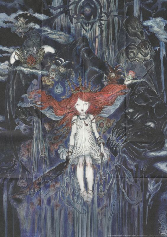 Extras for Child of Light (Deluxe Edition) (Windows): A2 poster by Yoshitaka Amano