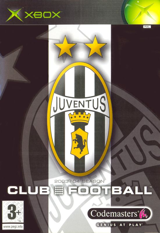 Front Cover for Club Football: 2003/04 Season (Xbox) (Juventus Localized Version)