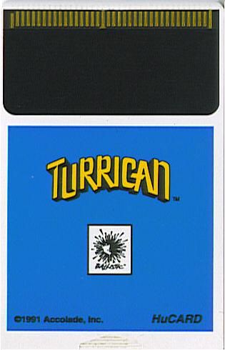 Media for Turrican (TurboGrafx-16)