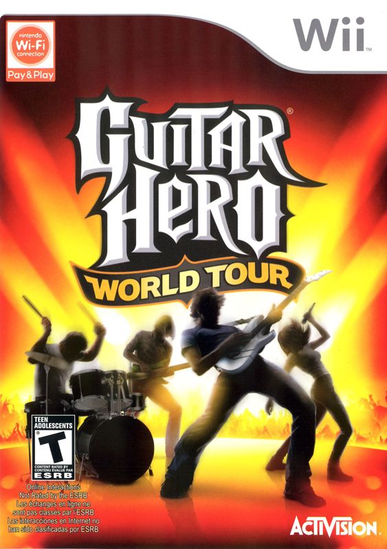 Front Cover for Guitar Hero: World Tour (Wii)