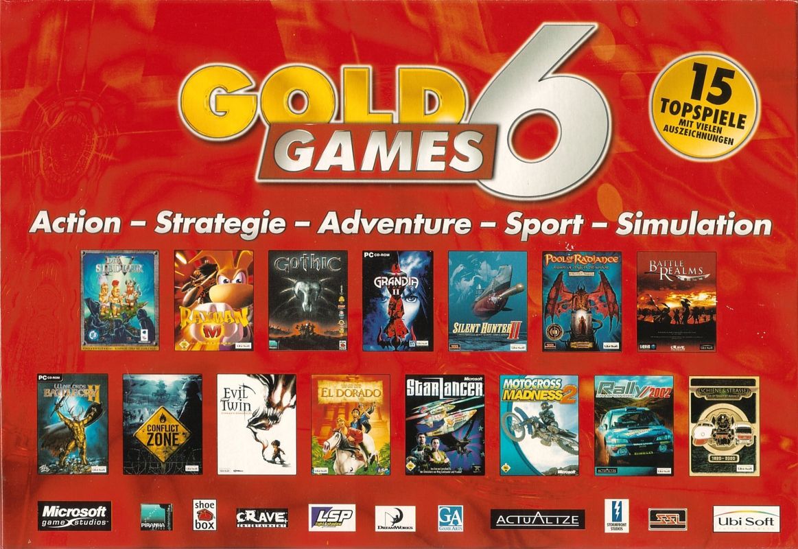 Front Cover for Gold Games 6 (Windows)