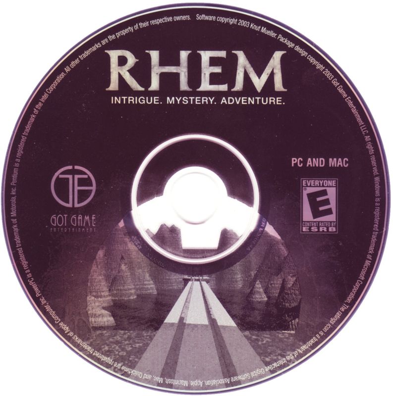 Media for Rhem (Macintosh and Windows)