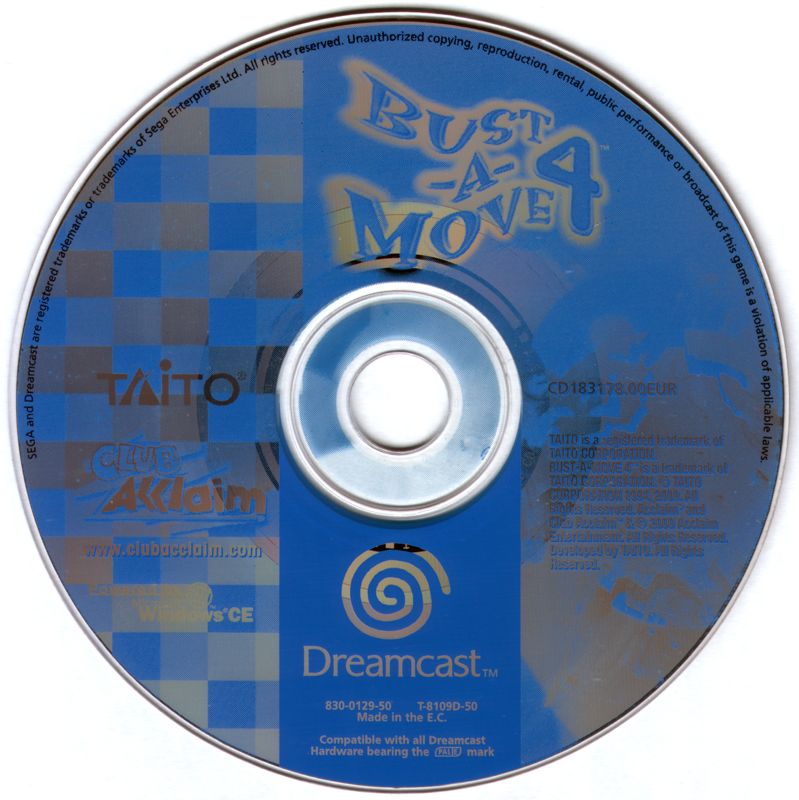 Media for Bust-A-Move 4 (Dreamcast)