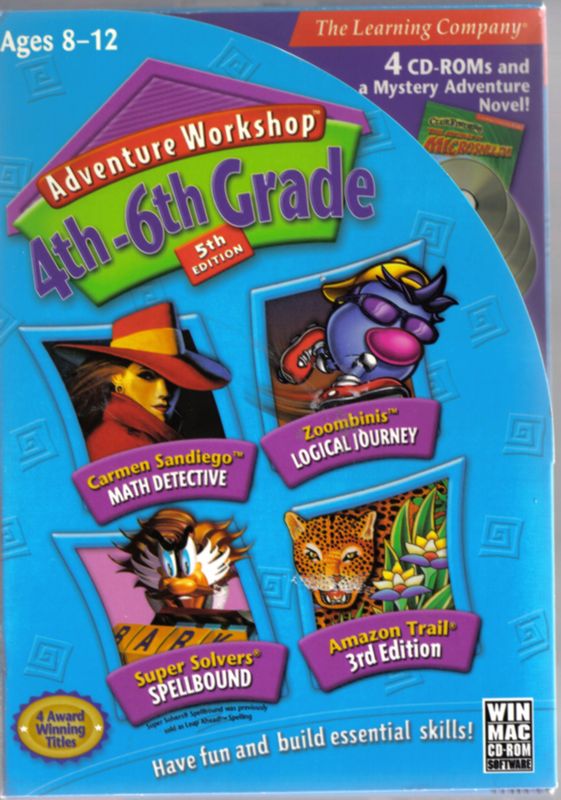 Front Cover for Adventure Workshop: 4th-6th Grade - 5th Edition (Macintosh and Windows)