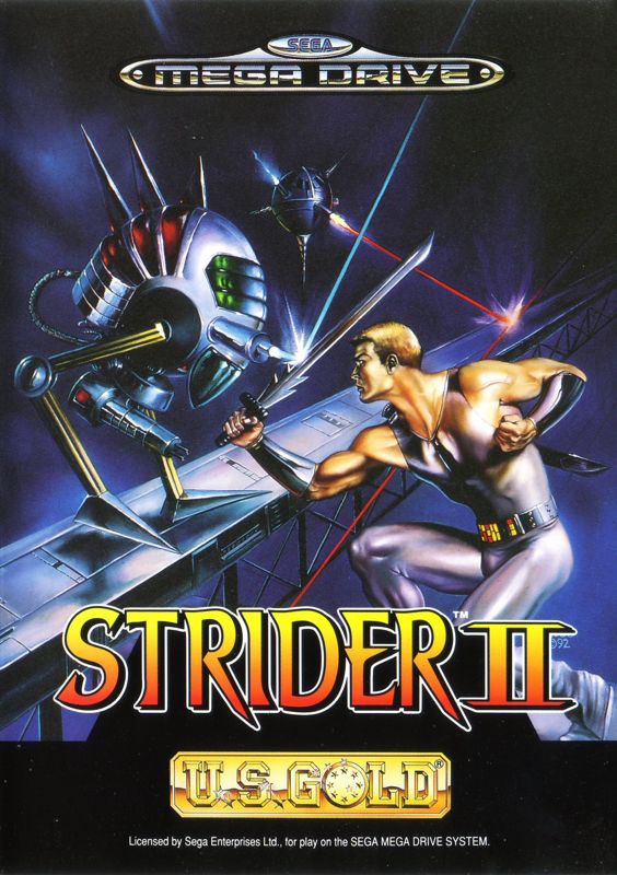 Front Cover for Strider 2 (Genesis)