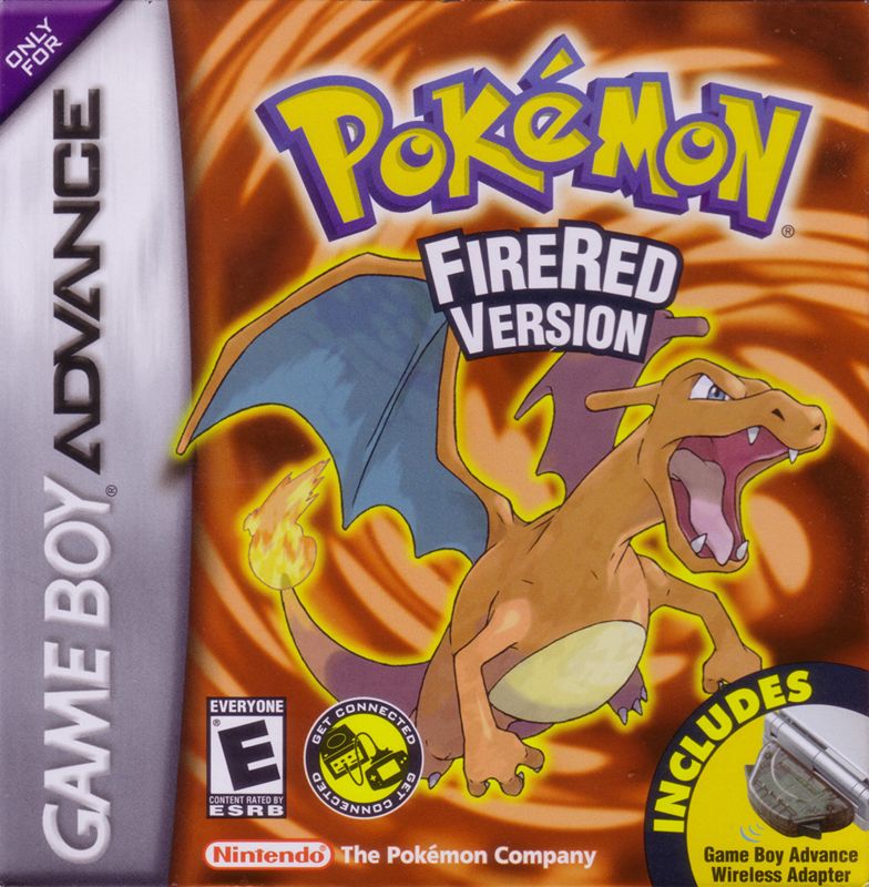 Front Cover for Pokémon FireRed Version (Game Boy Advance)