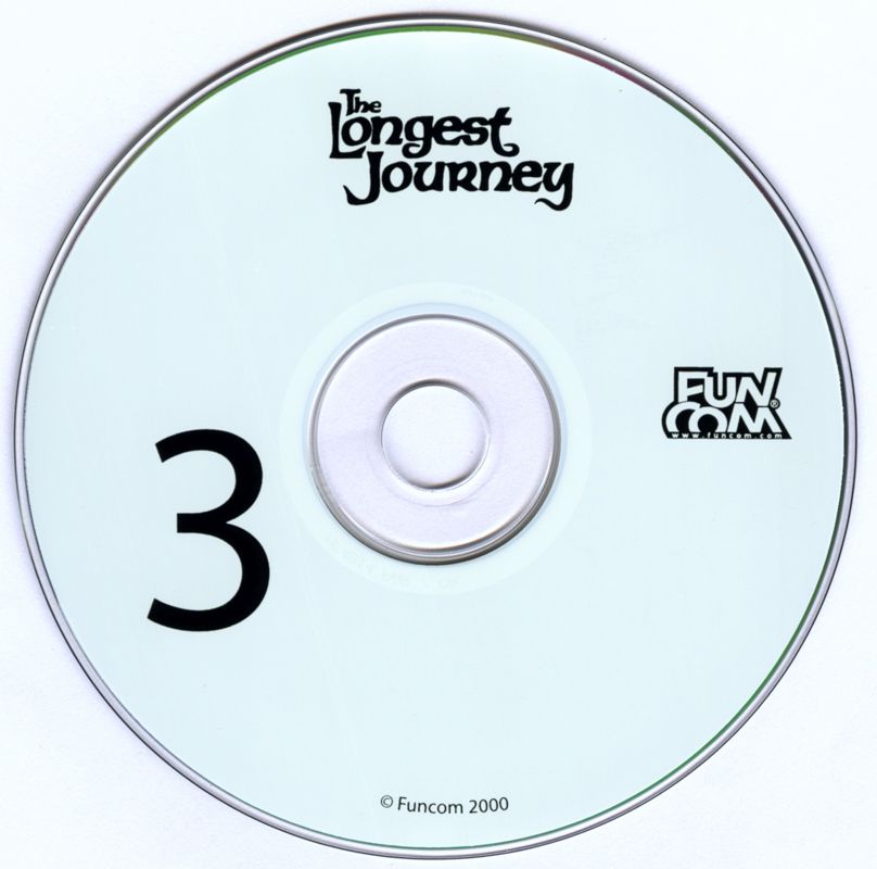 Media for The Longest Journey (Windows) (Alternate release): Disc 3