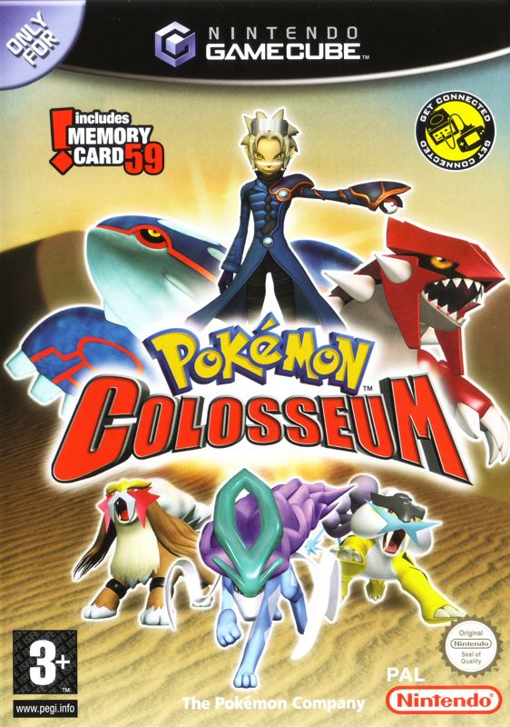 Front Cover for Pokémon Colosseum (GameCube)