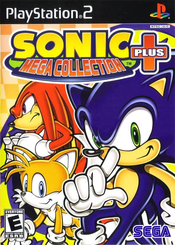Front Cover for Sonic Mega Collection Plus (PlayStation 2)