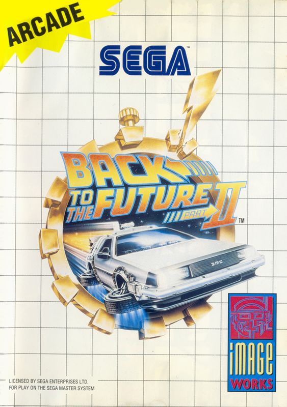 Front Cover for Back to the Future Part II (SEGA Master System)