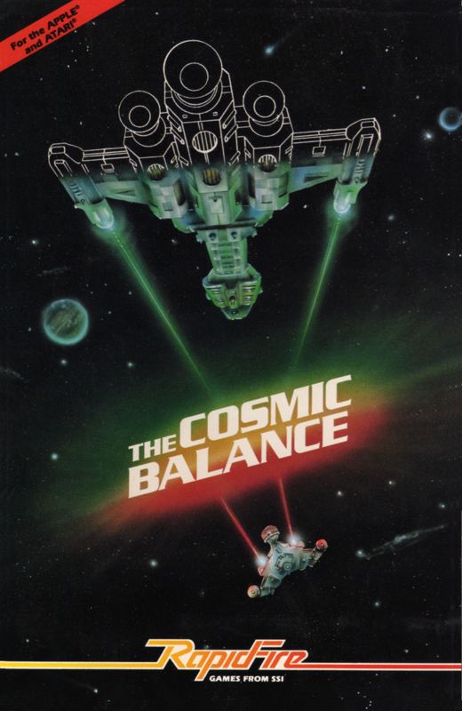 Front Cover for The Cosmic Balance (Apple II and Atari 8-bit)