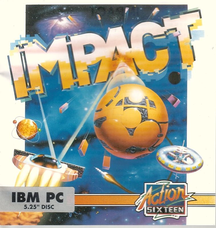 Front Cover for Blockbuster (DOS) (Action Sixteen Release)