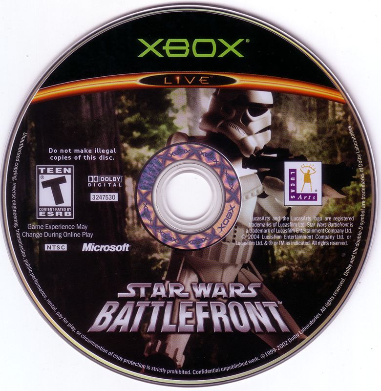 Media for Star Wars: Battlefront (Xbox)