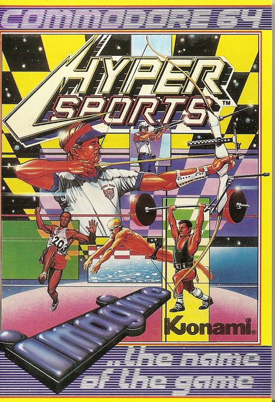 Front Cover for Hyper Sports (Commodore 64)