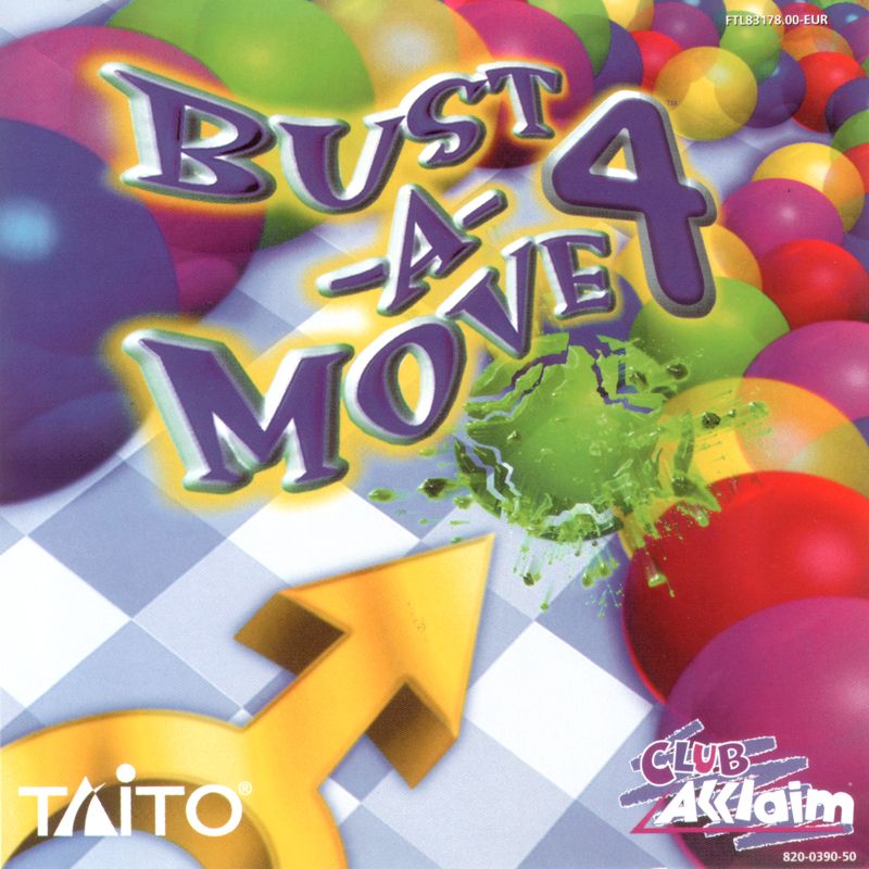 BustAMove 4 cover or packaging material MobyGames