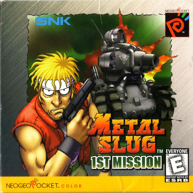Front Cover for Metal Slug 1st Mission (Neo Geo Pocket Color)