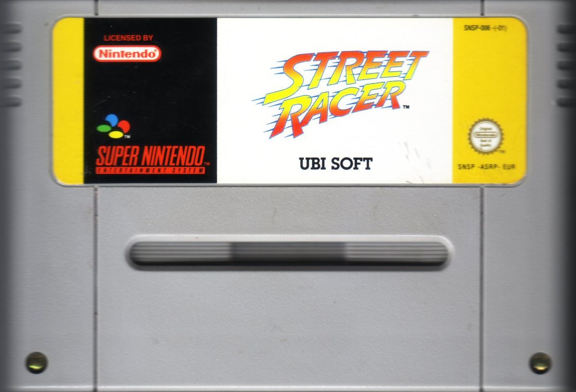 Media for Street Racer (SNES): Front