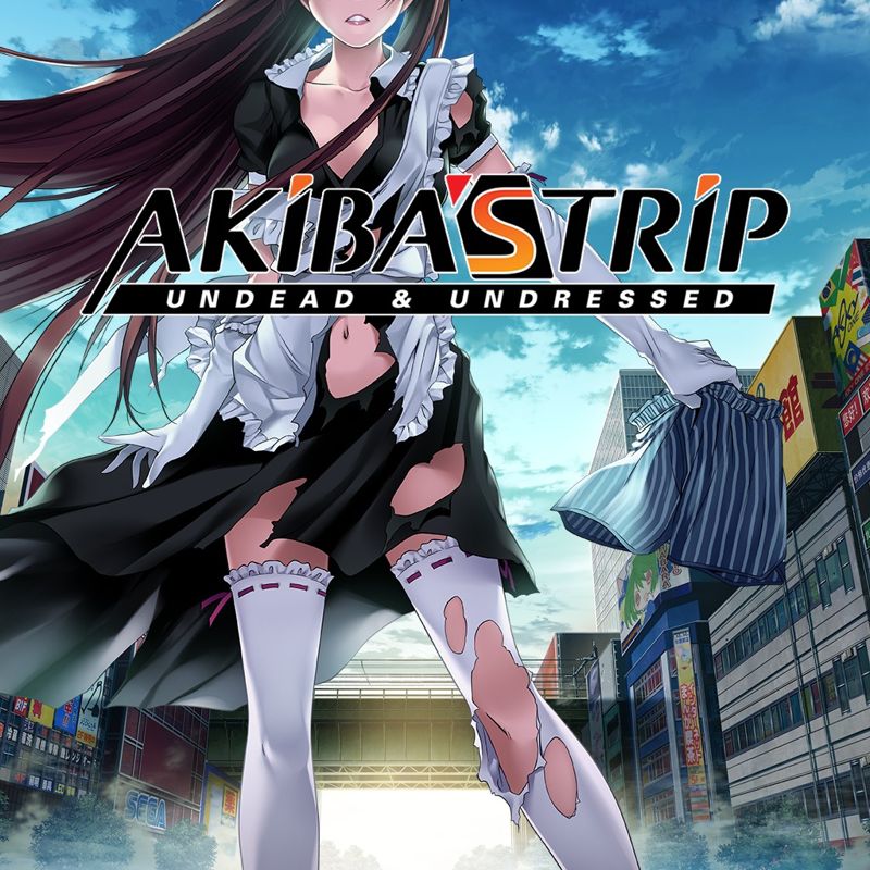 Front Cover for Akiba's Trip: Undead & Undressed (PlayStation 4) (PSN (SEN) release)