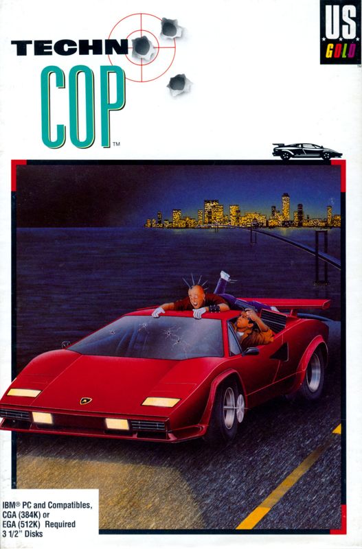 Front Cover for Techno Cop (DOS)