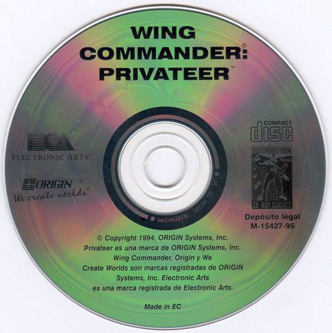 Media for Wing Commander: Privateer - CD-ROM Edition (DOS) (CD ROM Classics)