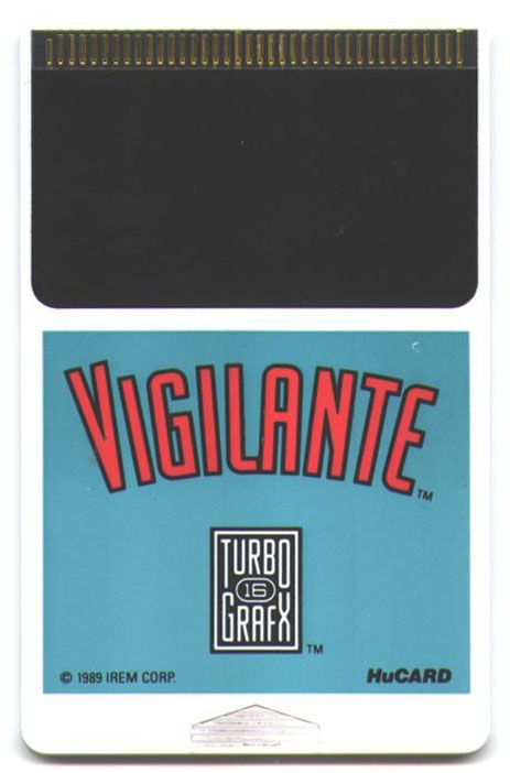 Media for Vigilante (TurboGrafx-16)