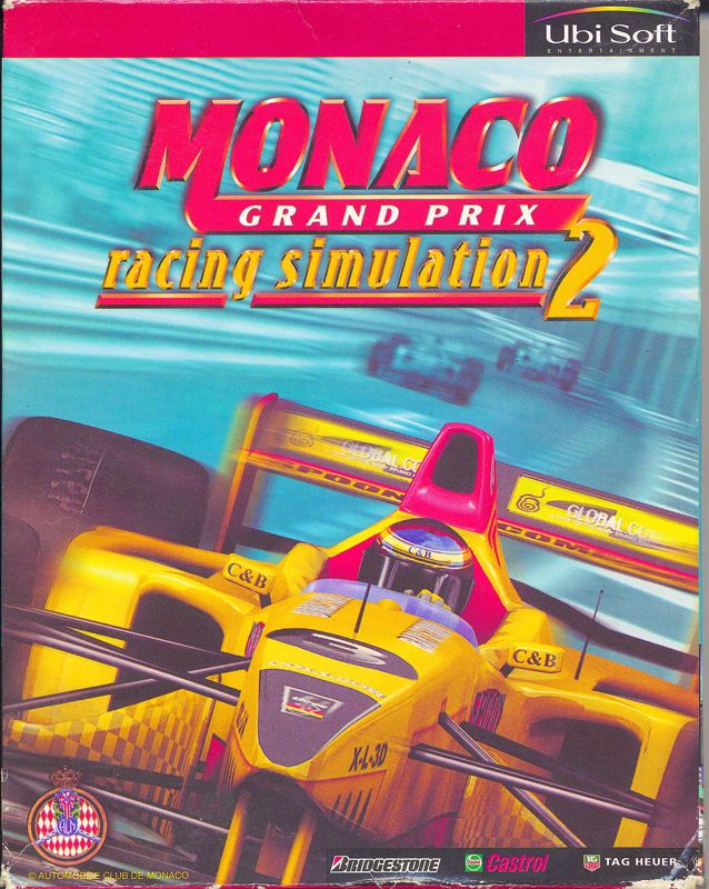 Front Cover for Monaco Grand Prix Racing Simulation 2 (Windows)