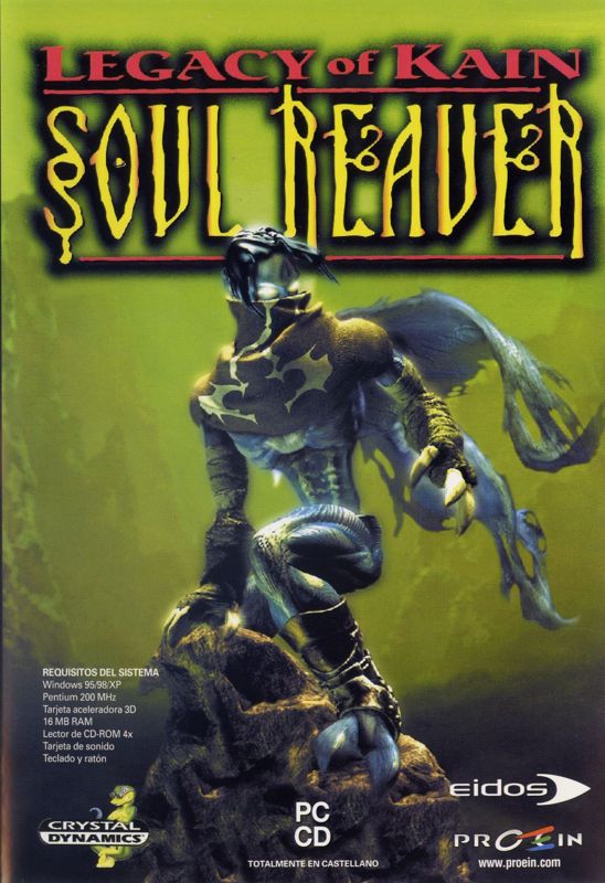 Front Cover for Legacy of Kain: Soul Reaver (Windows) (Computer Hoy Juegos No. 41 covermount)