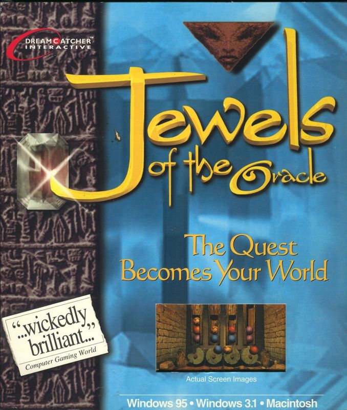 Front Cover for Jewels of the Oracle (Macintosh and Windows 3.x)