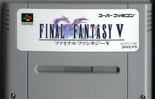 Media for Final Fantasy V (SNES)