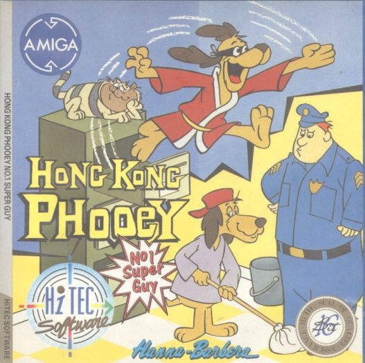 Front Cover for Hong Kong Phooey: No.1 Super Guy (Amiga)