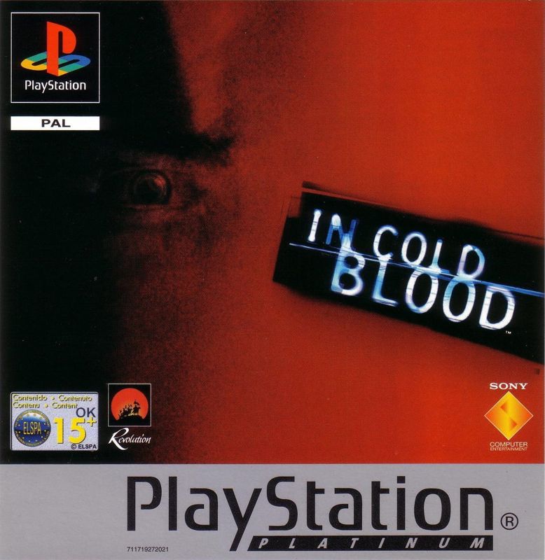 Front Cover for In Cold Blood (PlayStation) (Platinum release)