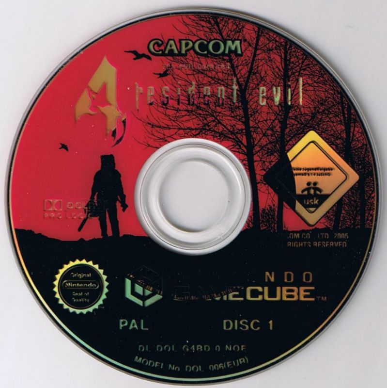 Media for Resident Evil 4 (GameCube): Disc 1