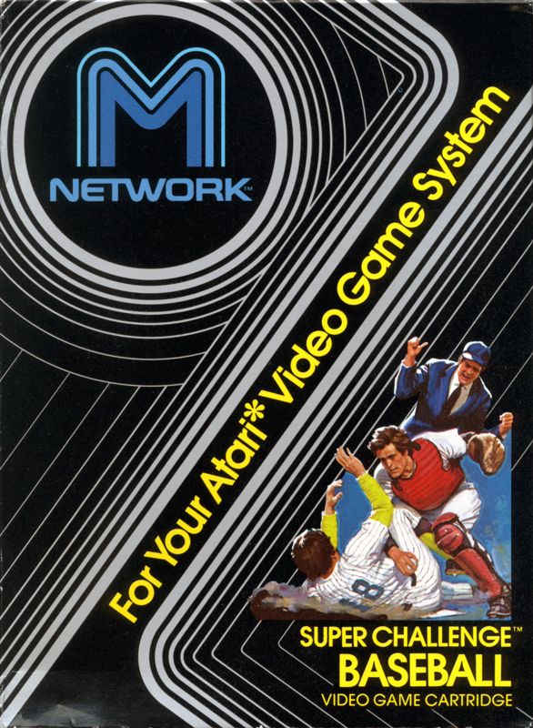 Front Cover for Major League Baseball (Atari 2600)