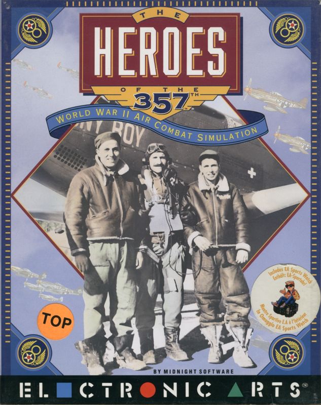 Front Cover for The Heroes of the 357th (DOS)