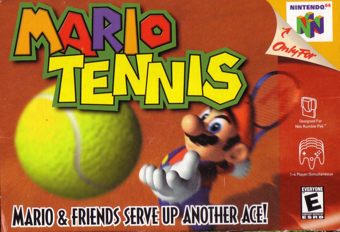 Front Cover for Mario Tennis (Nintendo 64)