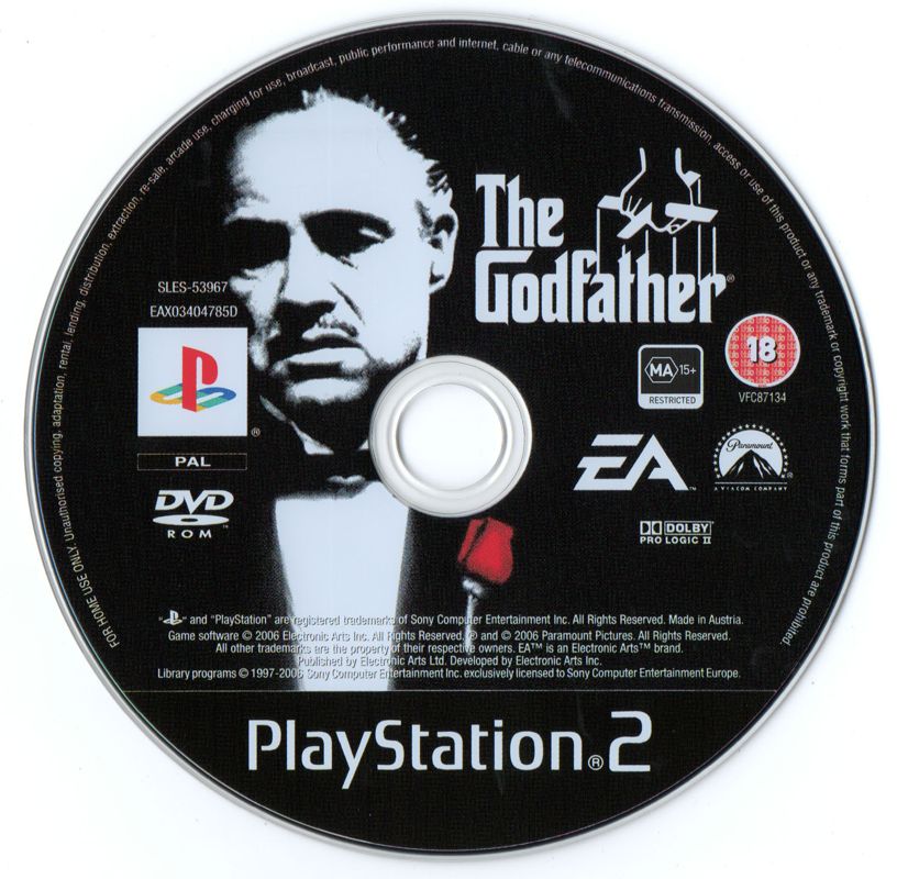 Media for The Godfather: The Game (PlayStation 2)