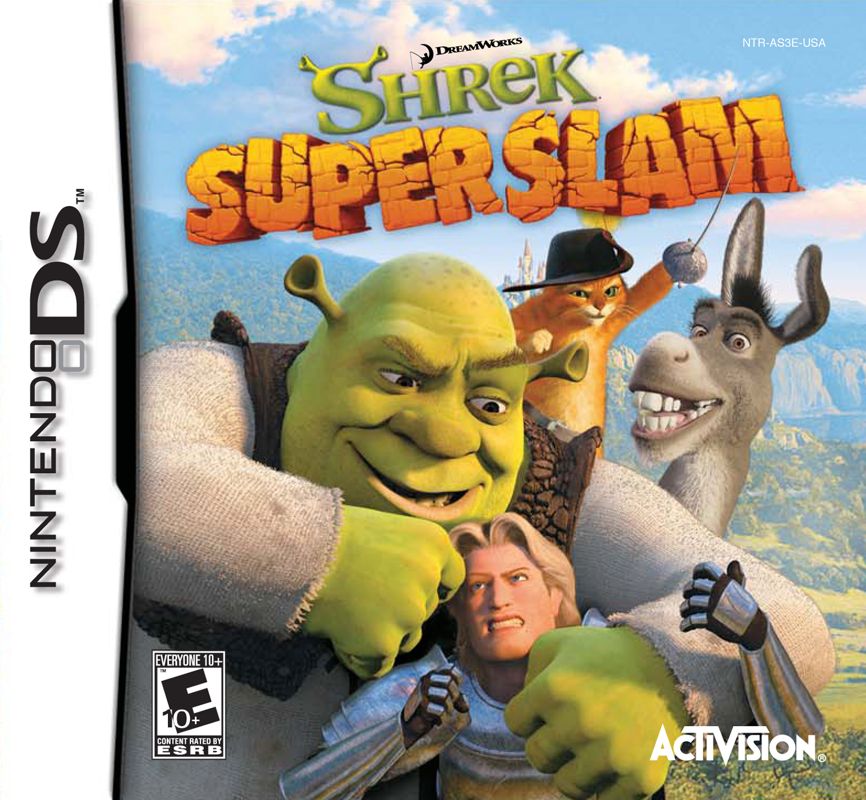Front Cover for Shrek SuperSlam (Nintendo DS)