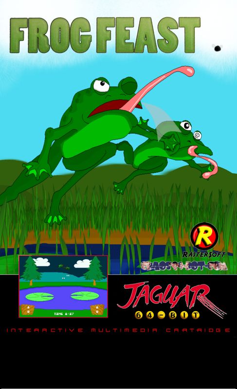 Front Cover for Frog Feast (Jaguar)