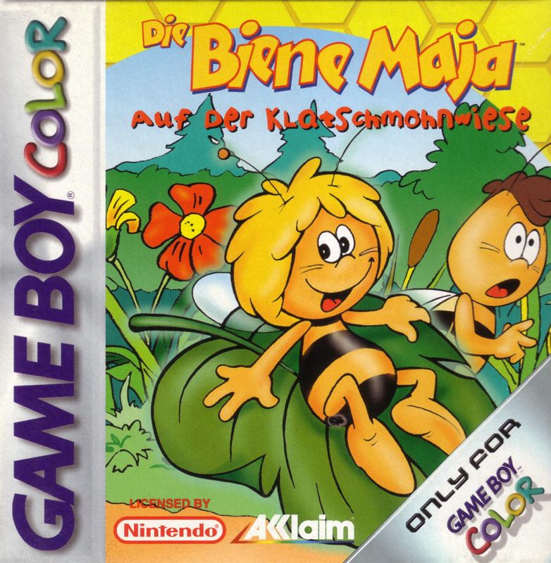 Front Cover for Maya the Bee: Garden Adventures (Game Boy Color)