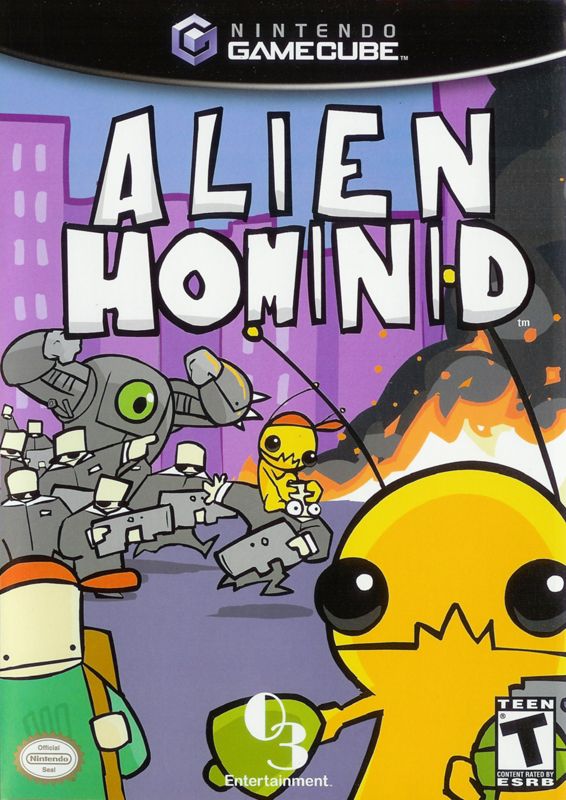 Front Cover for Alien Hominid (GameCube)