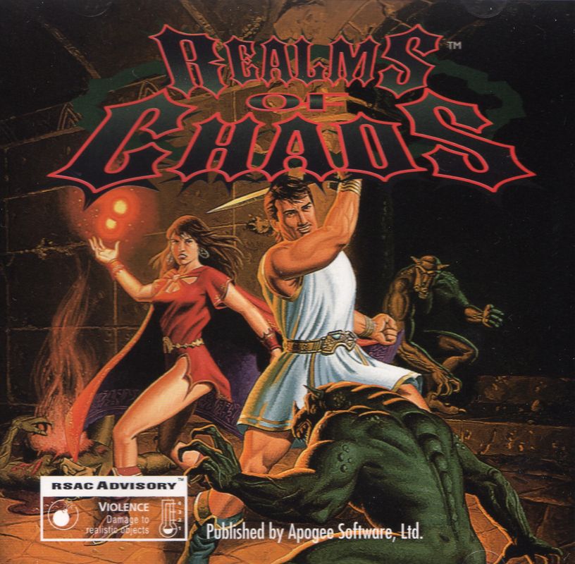 Front Cover for Realms of Chaos (DOS)