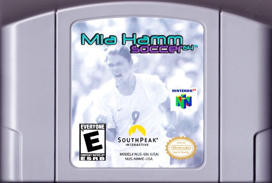 Media for Mia Hamm Soccer 64 (Nintendo 64)