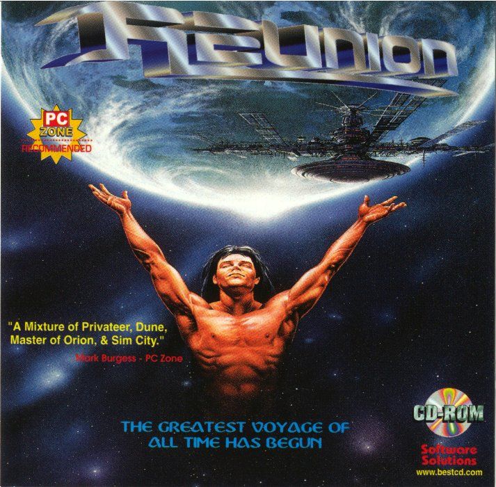 Front Cover for Reunion (DOS)