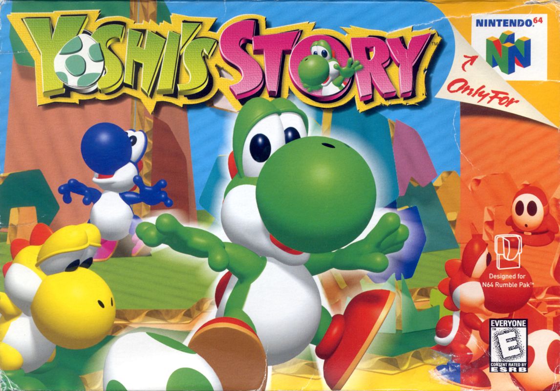 Front Cover for Yoshi's Story (Nintendo 64)