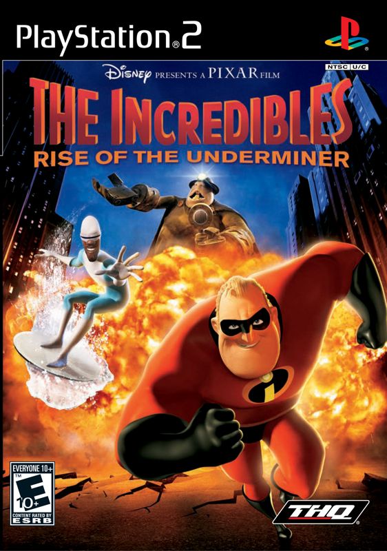 Front Cover for The Incredibles: Rise of the Underminer (PlayStation 2)