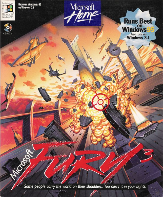 Front Cover for Fury³ (Windows and Windows 3.x)
