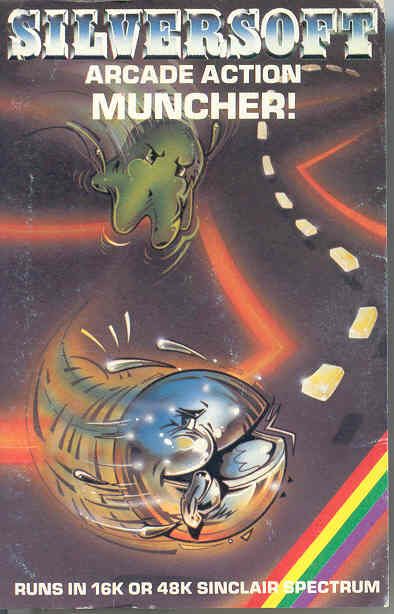 Front Cover for Muncher! (ZX Spectrum) (Silversoft release)